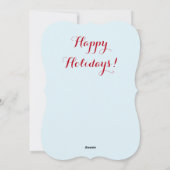 ハイゲリーススノーグローブクリスマスカード シーズンカード (裏面)