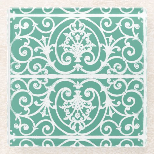 ハイゲート鉄 ガラスコースター (正面)