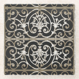 ハイゲート鉄 ガラスコースター