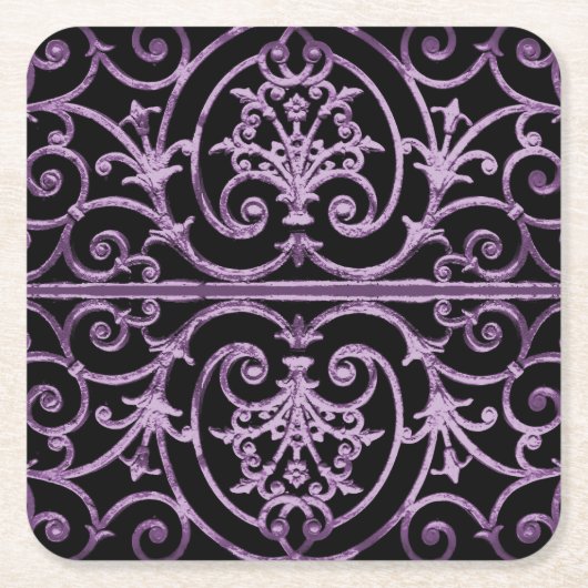 ハイゲート鉄 スクエアペーパーコースター (正面)