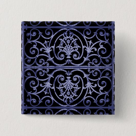 ハイゲート鉄 缶バッジ (正面)