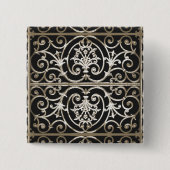 ハイゲート鉄 缶バッジ (正面)