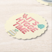 ハイゲ時間 ペーパーコースター (アングル)