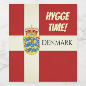 ハイゲ素晴らしタイムデンマークワインラベル！ ワインラベル (シングルラベル)