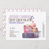 ハイゲ素朴ブライダルシャワー又は任意のイベントクラフト 招待状 (正面/裏面)