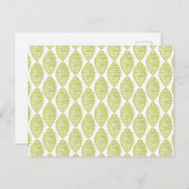 ハイゲ花模様 ポストカード (正面/裏面)