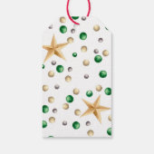 ハイゲ，喜び，平和，調和ホリデーフォールディング ギフトタグ (裏面)