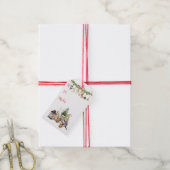 ハイゲ，喜び，平和，調和ホリデーフォールディング ギフトタグ (より糸付き)