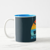 ハイコレイクノースカロライナカヤック ツートーンマグカップ (左)