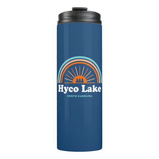 ハイコレイクノースカロライナ虹 タンブラー (正面)