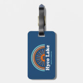 ハイコレイクノースカロライナ虹 ラゲッジタグ (裏面縦)