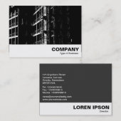 ハイコントラストの建築 名刺 (正面/裏面)