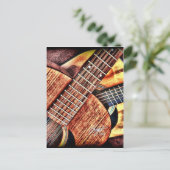 ハイコントラストギター ポストカード (スタンド正面)