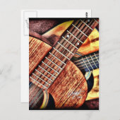 ハイコントラストギター ポストカード (正面/裏面)