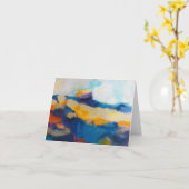 「ハイサマー」ノートカード カード (黄色い花)