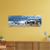 ハイザフィッシャーマンズビーチ キャンバスプリント (インサイチュ (リビング))