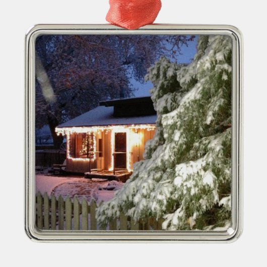 ハイシエラホリデー メタルオーナメント (正面)