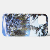 ハイシエラ2の雪に覆われた赤いモミの木 Case-Mate iPhoneケース (裏面 (横))