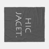 ハイジャック フリースブランケット (正面(横))