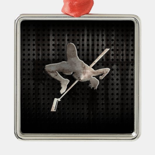 ハイジャンプ; カッコいい メタルオーナメント (正面)
