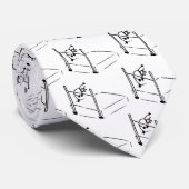 ハイジャンプStickManトラックアンドフィールド ネクタイ (ロール)