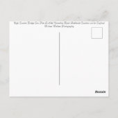 ハイスウェーデンブリッジライダルレイクディストリクト英国 ポストカード (裏面)