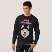 ハイスキースマイル スウェットシャツ (正面フル)