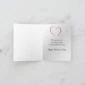 ハイスクールスウィートアーツバレンタイングリーティングカード シーズンカード (内部)