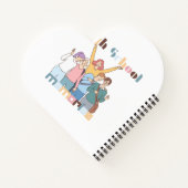 ハイスクールメモリーズフレンズイラストレーション ノートブック (裏面)