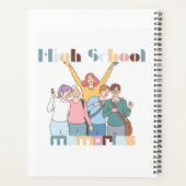 ハイスクールメモリーズフレンズイラストレーション プランナー手帳 (裏面)