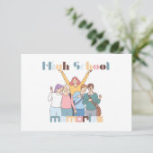 ハイスクールメモリーズフレンズイラストレーション 招待状 (スタンド正面)