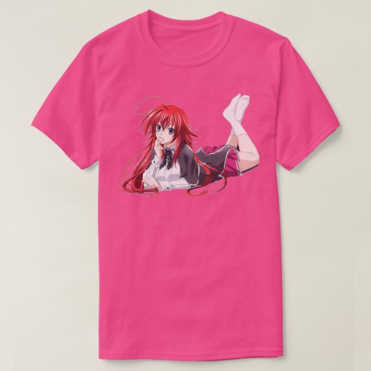 ハイスクールDxd Rias Gremoryステッカー Tシャツ (デザイン正面)