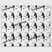 ハイスクー飛んでいるターボーイ – スタントスクーター ラッピングペーパー (フラット)