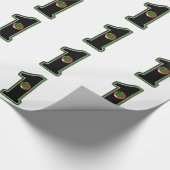 ハイスコアのゴルファーのホールイン ラッピングペーパー (角)