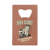 ハイスコア：誰もがゴール生活を必要 クレジットカード栓抜き (裏面)