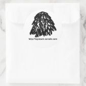 ハイスタックのシール，大 ラウンドシール (バッグ)