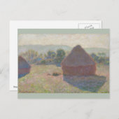 ハイスタックスミッドデイクロードモネ ポストカード (正面/裏面)