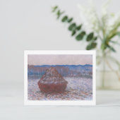 「ハイスタックス」 1890-1891クロード・モネ ポストカード (スタンド正面)