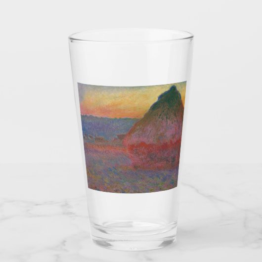 ハイスタックス(by Claude Monet) タンブラーグラス (正面)