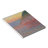 ハイスタックス(by Claude Monet) ノートパッド (アングル)