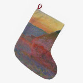 ハイスタックス(by Claude Monet) ラージクリスマスストッキング (正面 (吊り時))