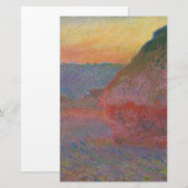 ハイスタックス(by Claude Monet) 便箋 (正面/裏面)