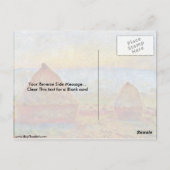 ハイスタックバイクロードモネ ポストカード (裏面)