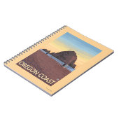ハイスタックロックヴィンテージ旅行ポスター ノートブック (左側)