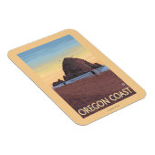 ハイスタックロックヴィンテージ旅行ポスター マグネット (右側)