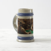 ハイステイクスオールドウェストトランプのポーカー ビールジョッキ (正面左)