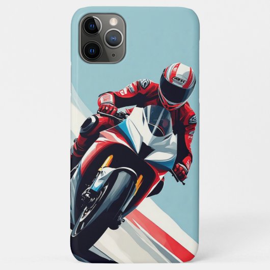 🌊 ハイスピードスポーツバイク 海岸ライド Case-Mate iPhoneケース (裏面)