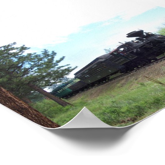 ハイスラー3号(旅客列車あり) ポスター (角)