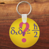 ハイゼンベルク不確定原理 キーホルダー (正面)