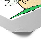 ハイゼンベルグ不確定性原理ジョーク ポスター (角)